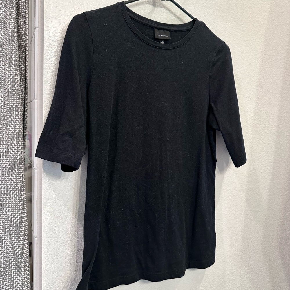 Black stretch top